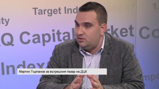 Мартин Търпанов. снимка: Bloomberg TV Bulgaria