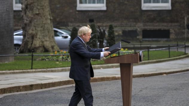 Министър-председателят на Великобритания Борис Джонсън. Снимка: Chris Ratcliffe/Bloomberg