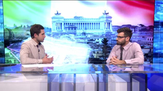 Димитър Вучев и Кузман Илиев. Снимка: Bloomberg TV Bulgaria