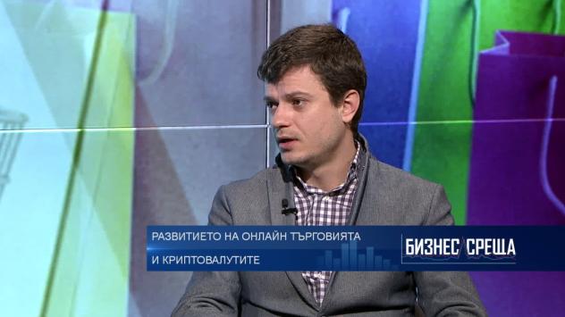 Велизар Величков, съосновател на Grabo.bg. Снимка: Bloomberg TV Bulgaria