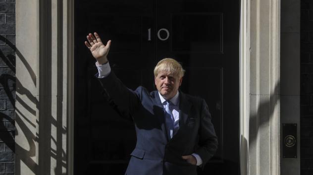 Британският премиер Борис Джонсън. Снимка: Simon Dawson/Bloomberg