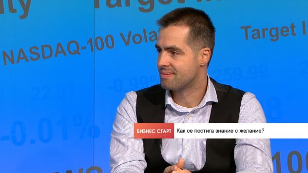 Тихомир Димитров, основател и CEO на Space Асademy. Снимка: Bloomberg TV Bulgaria