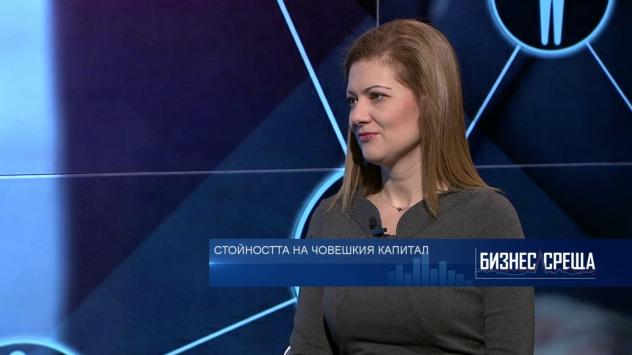 Лилия Стоянов, съосновател на платформата Transformify. Снимка: Bloomberg TV Bulgaria 