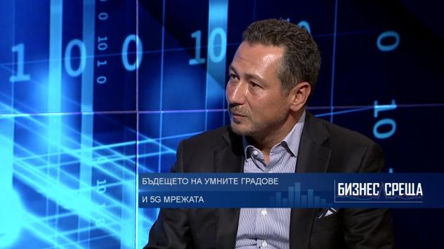 Любомир Минчев, собственик и председател на Съвета на директорите на Telelink. Снимка: Bloomberg TV Bulgaria