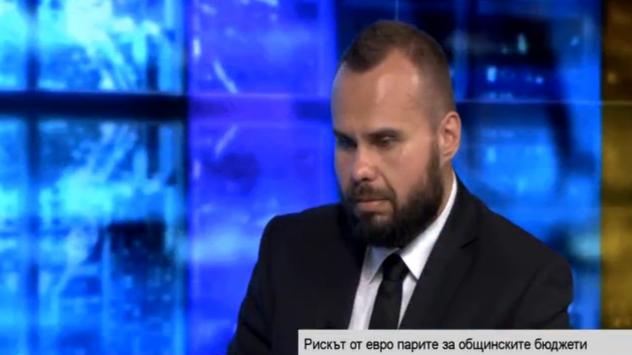 Ивайло Здравков. предс. на Асоциацията на бенефициентите по европейски програми и президент на ЕНПРОМ. Снимка: Bloomberg TV Bulgaria