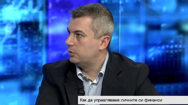 Финансовият консултант Стойне Василев. Снимка: Bloomberg TV Bulgaria