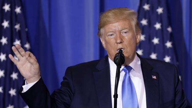 Американският президент Доналд Тръмп. Снимка: Kiyoshi Ota/Bloomberg