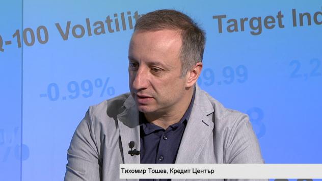 Тихомир Тошев, изп. директор на Кредит Център. Снимка: Bloomberg TV Bulgaria