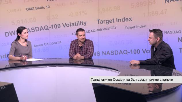  Владимир Койлазов и Петър Митев, основатели на Chaos Group. Снимка: Bloomberg TV Bulgaria