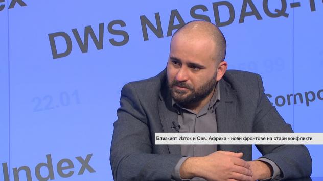 Мартин Табаков, политолог. Снимка: Bloomberg TV Bulgaria