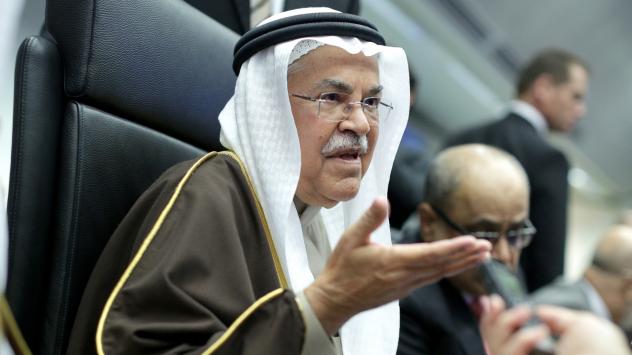 Саудитският петролен министър Али Бин Ибрахим ал - Наими Снимка: Lisi Niesner/Bloomberg