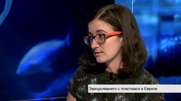 Данита Заричинова, Екологично сдружение За земята. Снимка: Bloomberg TV Bulgaria