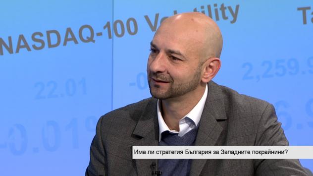 Андрей Врабчев, експерт международна сигурност и идентичност. Снимка: Bloomberg TV Bulgaria