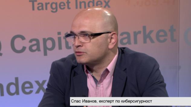 Спас Иванов, експерт по киберсигурност. Снимка: Bloomberg TV Bulgaria