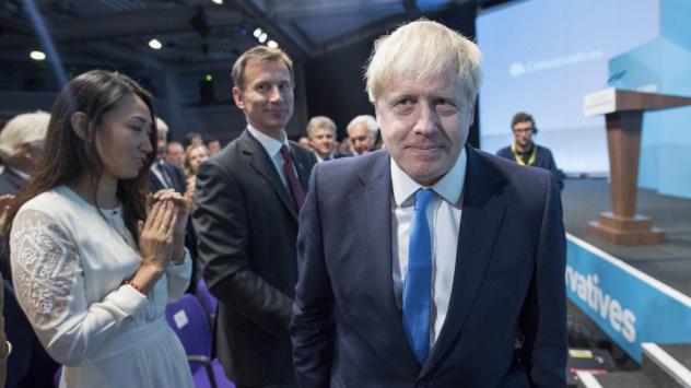 Министър-председателят на Великобритания Борис Джонсън. Снимка:  Stefan Rousseau/Pool via Bloomberg