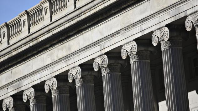 Финансовото министерство на САЩ. снимка: Daniel Acker/Bloomberg News