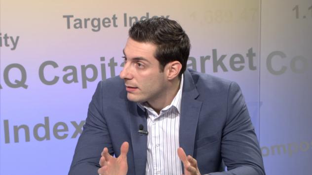 Владимир Сиркаров, водещ на Boom&amp;Bust. Снимка: Bloomberg TV Bulgaria 