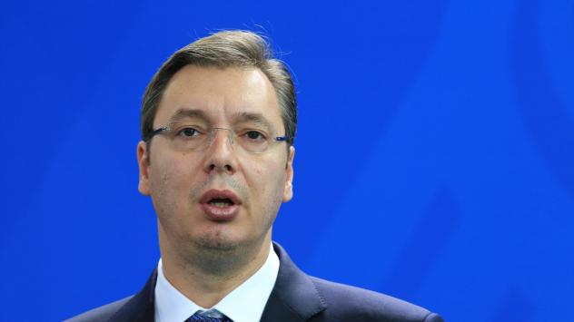 Александър Вучич, премиер на Сърбия. Снимка: Krisztian Bocsi/Bloomberg