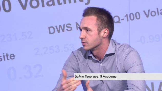 Байчо Георгиев, главен проджект мениджър на Nine Academy. Снимка: Bloomberg TV Bulgaria