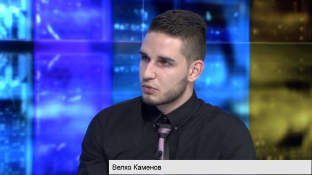 Велко Каменов, коментатор - Bloomberg TV Bulgaria. Снимка: Bloomberg TV Bulgaria