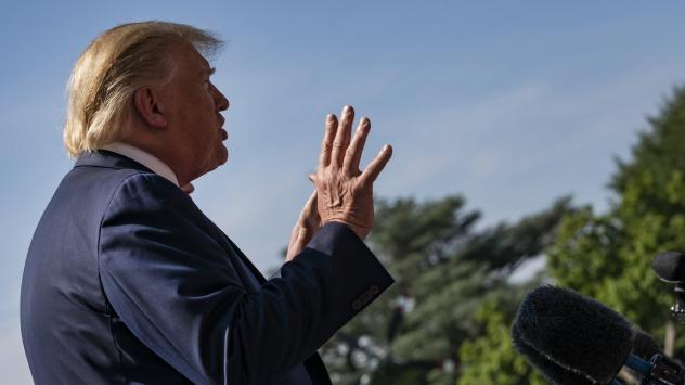 Американският президент Доналд Тръмп. Снимка: Alex Edelman/Bloomberg