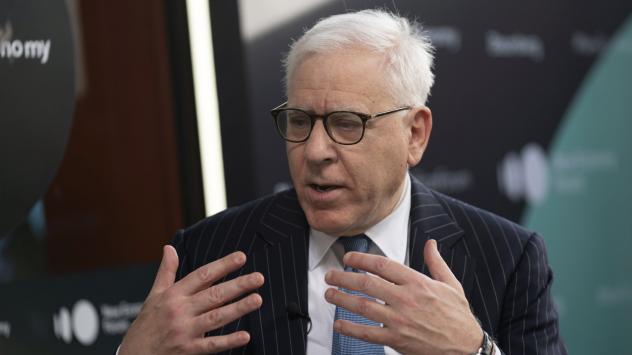 Дейвид Рубинстайн, съосновател и съпредседател на Carlyle Group. 7 ноемврир 2018. Photographer: Wei Leng Tay/Bloomberg