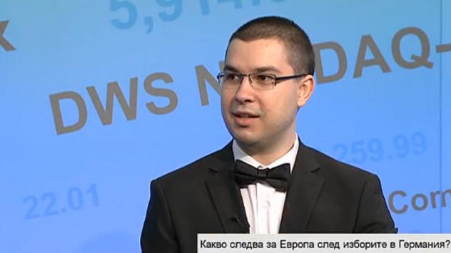 Георги Заяков, икономист. Снимка: Bloomberg TV Bulgaria