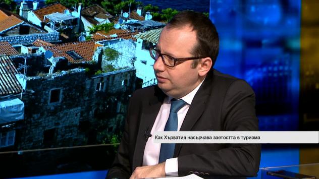 Николай Кръстев - Bloomberg TV Bulgaria= Снимка: Bloomberg TV Bulgaria