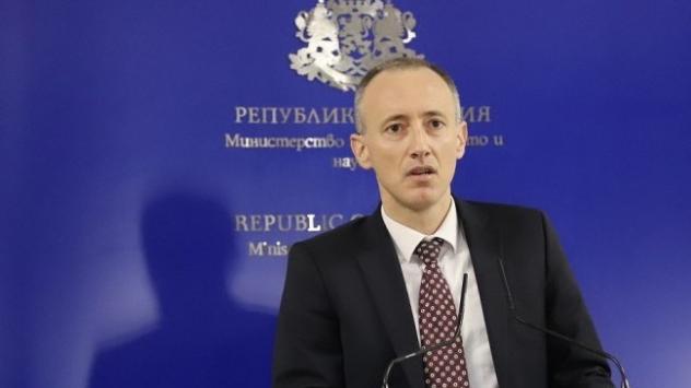 Министърът на образованието Красимир Вълчев. Снимка: БГНЕС
