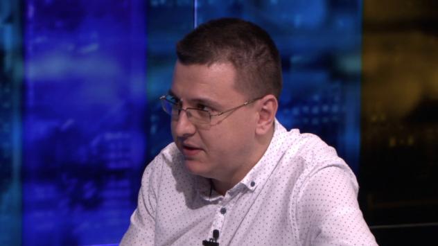 Искрен Иванов, политолог. Снимка: Bloomberg TV Bulgaria 