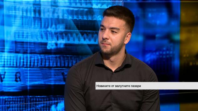 Мартин Митренцев, форекс анализатор. Снимка: Bloomberg TV Bulgaria