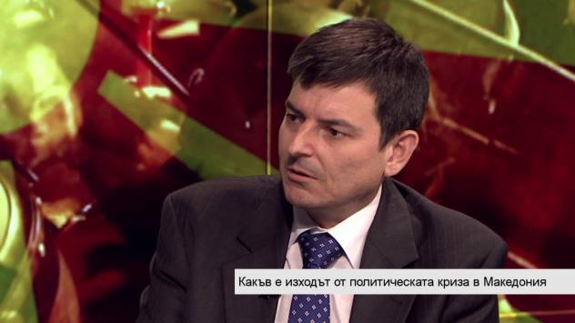 Наум Кайчев, бивш ген. консул в Битоля. Снимка: Bloomberg TV Bulgaria