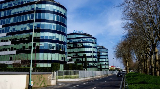 Централата на Atos в Бесон, предградие на Париж, през март. Снимка: Анита Пушар Сера/Bloomberg