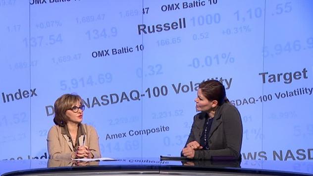 Детелина Смилкова, вицепрезидент на ВУЗФ; Нина Владимирова, Хюман Бизнес Студио. Снимка: Bloomberg TV Bulgaria