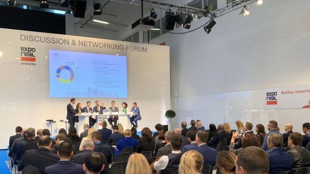 Българския панел на Expo Real 2019. Снимка: Bloomberg TV Bulgaria