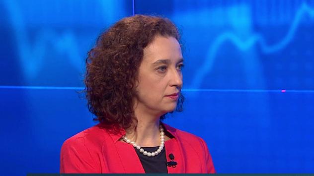 Десислава Митева, изпълнителен директор на Британско-българската бизнес асоциация. Снимка: Bloomberg TV Bulgaria