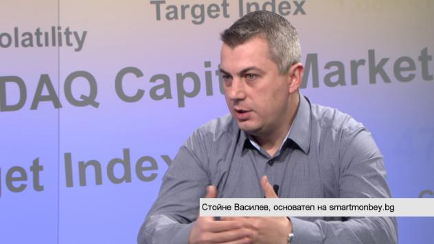 Стойне Василев, председател на Българска асоциация на личните финансови консултанти. Снимка: Bloomberg TV Bulgaria