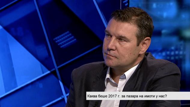 Александър Бочев, Национално сдружение Недвижими имоти. Снимка: Bloomberg TV Bulgaria