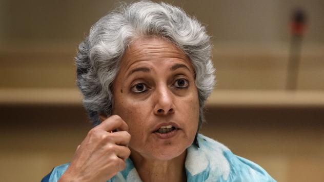 Сумия Сваминатан, главен учен на СЗО. Снимка: FABRICE COFFRINI/Bloomberg 