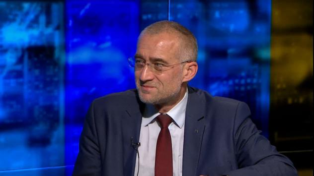 Николай Гунчев, съдия от ВАС и зам.-председател на Съюзa на юристите в България. Снимка: Bloomberg TV Bulgaria 