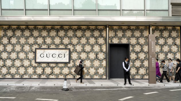 Магазин на Gucci в Шанхай. Снимка: Раул Ариано/Bloomberg