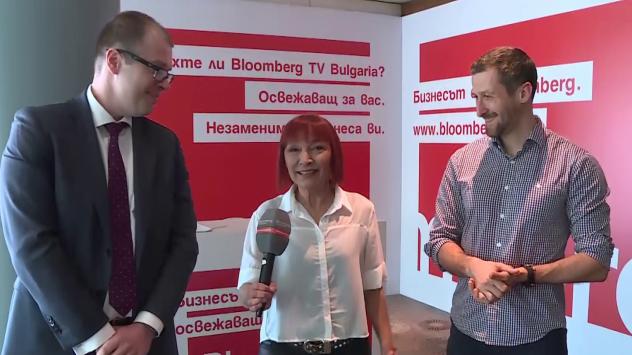 Орлин Дочев, управляващ партньор в Next Consult, и Георги Малчев, управляващ партньор в xplora.bg. Снимка: Bloomberg TV Bulgaria