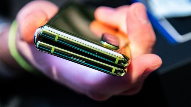 Beta версия на Samsung Galaxy Fold Снимка: Jeenah Moon/Bloomberg