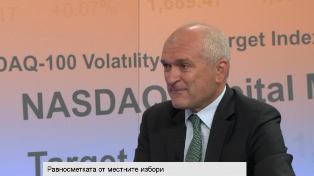 Заместник-председателят на парламента Димитър Главчев. снимка: Bloomberg TV Bulgaria