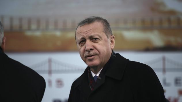 Турският президент Ердоган. Снимка:  Kostas Tsironis/Bloomberg