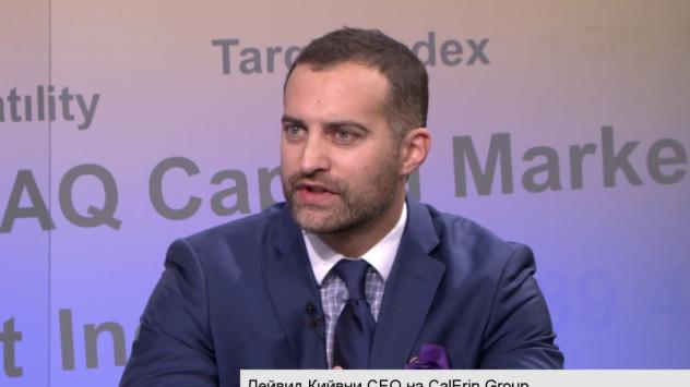 Председателят и изпълнителен директор на CalErin Group Дейвид Кийвни Снимка: Bloomberg TV Bulgaria