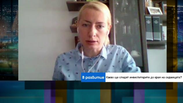 Д-р Магдалена Иванова, гл. редактор на www.bloombergtv.bg. Снимка: Bloomberg TV Bulgaria