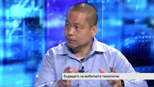 Майкъл Пор, мениджър бизнес развитие в Lenovo. Снимка: Bloomberg TV Bulgaria