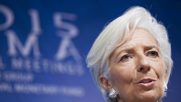 Кристин Лагард, директор на МВФ. Снимка: Guillermo Gutierrez/Bloomberg