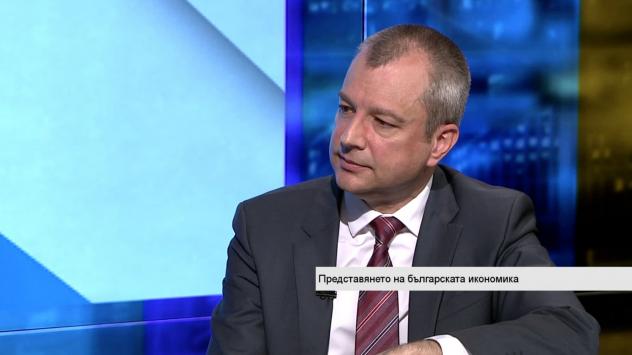 Кристофор Павлов, главен икономист за България в УниКредит Булбанк. Снимка: Bloomberg TV Bulgaria 